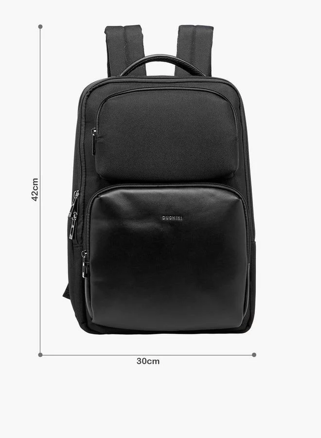 دوتشيني Men Textured Backpack